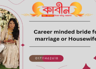 career minded bride for marriage or House wife? career minded bride for marriage or House wife ?