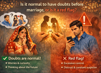 বিয়ের আগে সন্দেহ করা কি স্বাভাবিক, নাকি রেড ফ্ল্যাগ? বিয়ের আগে সন্দেহ করা কি স্বাভাবিক, নাকি রেড ফ্ল্যাগ?