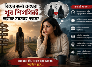 বিয়ের বাজারে নতুন বাস্তবতা: মেয়েরা কি সত্যিই বড় সংকটে পড়ছে? বিয়ের বাজারে নতুন বাস্তবতা: মেয়েরা কি সত্যিই বড় সংকটে পড়ছে?