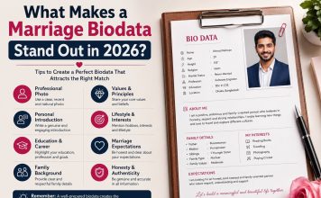 What Makes a Marriage Biodata Stand Out in 2026? What Makes a Marriage Biodata Stand Out in 2026?