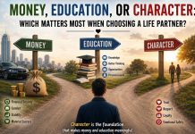 Money, Education, or Character: Which Matters Most When Choosing a Life Partner?