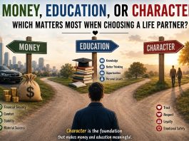 Money, Education, or Character: Which Matters Most When Choosing a Life Partner?