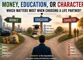 Money, Education, or Character: Which Matters Most When Choosing a Life Partner?